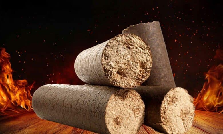 Bûches compressées Bois densifié