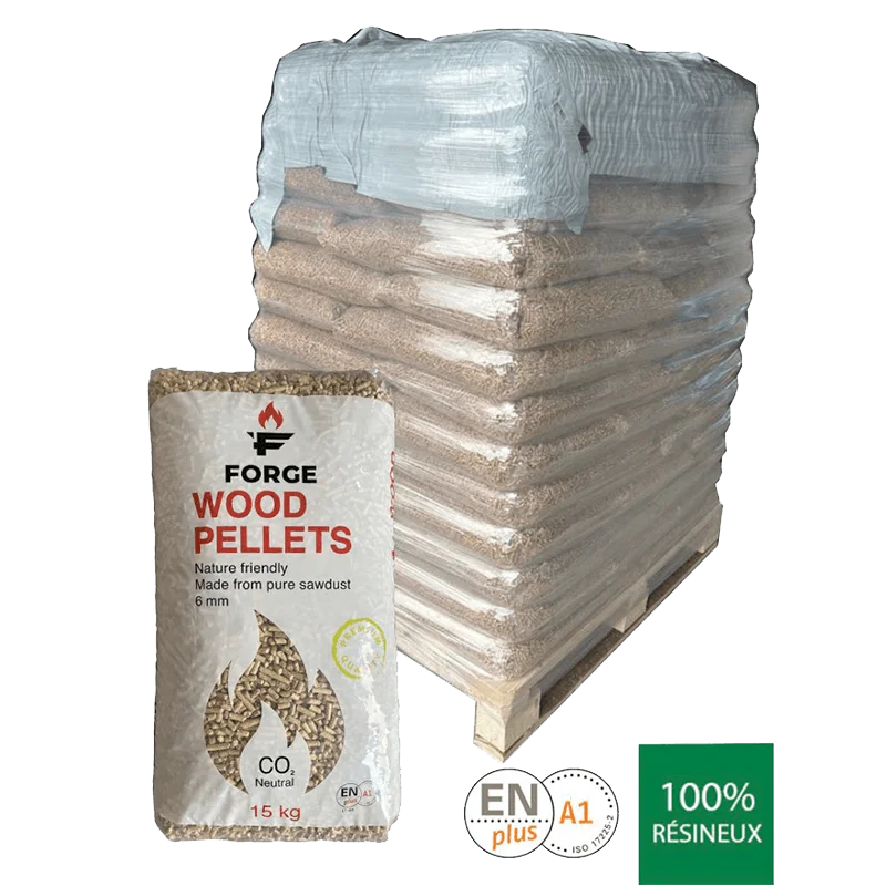 Palette de pellets FORGE (Livraison Incluse)