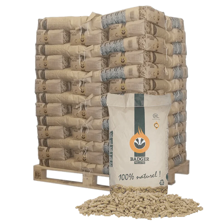 Palette de pellets BADGER (Livraison Incluse)